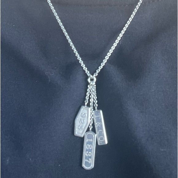 Tiffany & Co. RARE Necklace 18” GIFTABLE Sterling Silver,Pouch, BOX & BAG - Picture 6 of 17